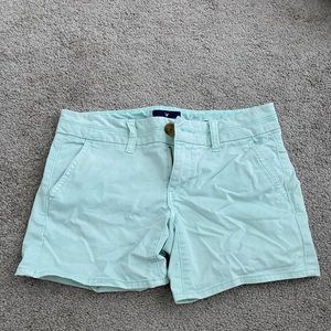 American eagle teal shorts